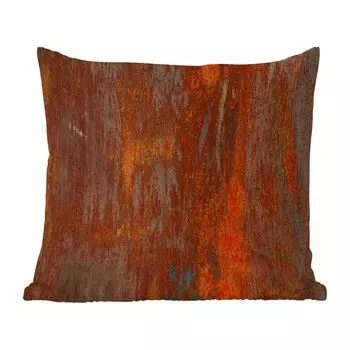 Уличная подушка MuchoWow - Красный - Оранжевый - Синий - 45x45 см - Устойчивость к атмосферным воздействиям - Подушка для отдыха - Чехлы для подушек - Декоративные чехлы для подушек - Декоративные чехлы для подушек, мультиколор