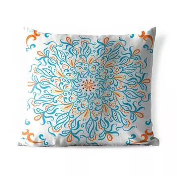 Уличная подушка MuchoWow - Мандала - Квадрат - Узор - 60x60 см - Устойчивость к атмосферным воздействиям - Подушка для отдыха - Чехлы для подушек - Декоративные чехлы для подушек - Декоративные чехлы для подушек, мультиколор