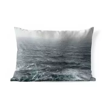 Уличная подушка MuchoWow - Море - Воздух - Вода - 60x40 см - Устойчивость к атмосферным воздействиям - Подушка для отдыха - Чехлы для подушек - Декоративные чехлы для подушек - Декоративные чехлы для подушек, мультиколор