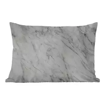 Уличная подушка MuchoWow - Мрамор - Камень - Узор - 60x40 см - Устойчивость к атмосферным воздействиям - Подушка для отдыха - Чехлы для подушек - Декоративные чехлы для подушек - Декоративные чехлы для подушек, мультиколор