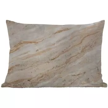 Уличная подушка MuchoWow - Мрамор - Камни - Кварц - Текстура - 60x40 см - Устойчивость к атмосферным воздействиям - Подушки для отдыха - Чехлы для подушек - Декоративные чехлы для подушек - Декоративные чехлы для подушек, мультиколор