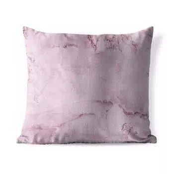 Уличная подушка MuchoWow - Мрамор - Розовый - Роскошь - 60x60 см - Устойчивость к атмосферным воздействиям - Подушка для отдыха - Чехлы для подушек - Декоративные чехлы для подушек - Декоративные чехлы для подушек, мультиколор