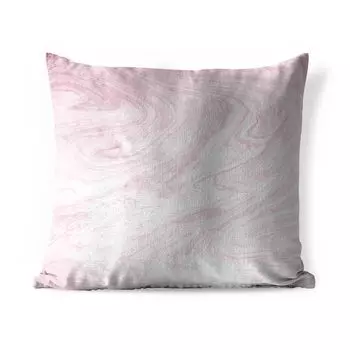 Уличная подушка MuchoWow - Мрамор - Розовый - Узор - 45x45 см - Устойчивость к атмосферным воздействиям - Подушка для отдыха - Чехлы для подушек - Декоративные чехлы для подушек - Декоративные чехлы для подушек, мультиколор
