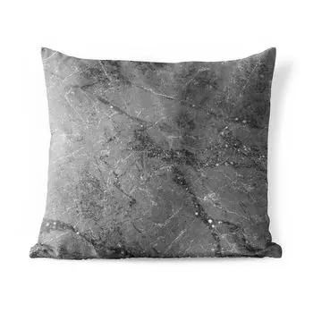 Уличная подушка MuchoWow - Мрамор - Серый - Белый - 60x60 см - Устойчивость к атмосферным воздействиям - Подушка для отдыха - Чехлы для подушек - Декоративные чехлы для подушек - Декоративные чехлы для подушек, мультиколор