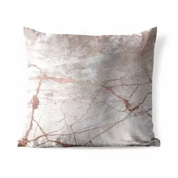 Уличная подушка MuchoWow - Мрамор - Старый розовый - Розовый - 60x60 см - Устойчивость к атмосферным воздействиям - Подушка для отдыха - Чехлы для подушек - Декоративные чехлы для подушек - Декоративные чехлы для подушек, мультиколор