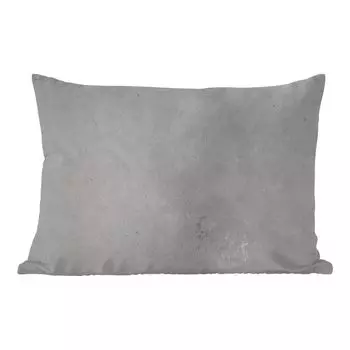 Уличная подушка MuchoWow - Погода - Бетон - Здания - Винтаж - Промышленность - Серый - 50x30 см - Устойчивость к атмосферным воздействиям - Подушка для отдыха - Чехол на подушку - Хлопчатобумажная ткань - Декоративные наволочки, мультиколор