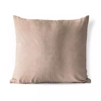 Уличная подушка MuchoWow - Розовый - Узор - Шестиугольник - 45x45 см - Устойчивость к атмосферным воздействиям - Подушка для отдыха - Чехлы для подушек - Декоративные чехлы для подушек - Декоративные чехлы для подушек, мультиколор