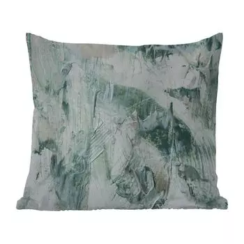 Уличная подушка MuchoWow - Украшение сада - Цвет - Абстракция - 45x45 см - Устойчивость к атмосферным воздействиям - Подушка для отдыха - Чехлы для подушек - Декоративные чехлы для подушек - Декоративные чехлы для подушек, мультиколор