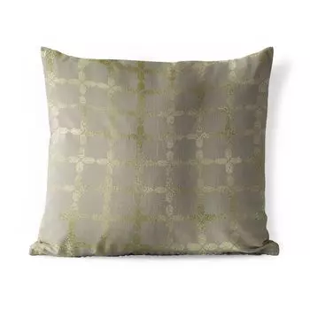 Уличная подушка MuchoWow - Узор - Роскошь - Золото - 60x60 см - Устойчивость к атмосферным воздействиям - Подушка для отдыха - Чехлы для подушек - Декоративные чехлы для подушек - Декоративные чехлы для подушек, мультиколор
