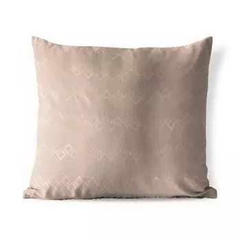 Уличная подушка MuchoWow - Узор - Розовый - Линии - 40x40 см - Устойчивость к атмосферным воздействиям - Подушка для отдыха - Чехол на подушку - Хлопчатобумажная ткань - Декоративные чехлы на подушки, мультиколор