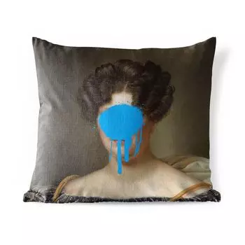 Уличная подушка MuchoWow - Женщина - Искусство - Цвет - 45x45 см - Устойчивость к атмосферным воздействиям - Подушка для отдыха - Чехлы для подушек - Декоративные чехлы для подушек - Декоративные чехлы для подушек, мультиколор