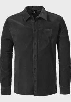 Уличная рубашка Schffel "Urban Shirt Style Lodos MNS", черный