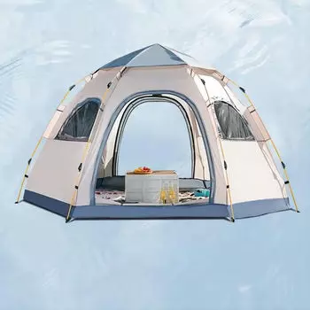 Уличная шестиугольная палатка Arctic Wolf (BeiJiLang) (5-8 человек)