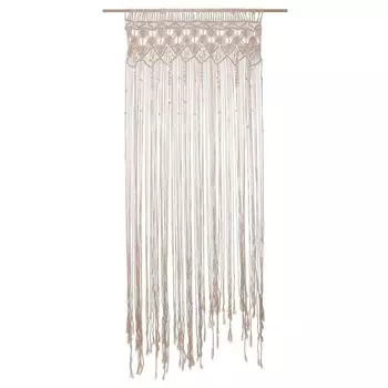 Уличная штора, водонепроницаемая, с люверсами, W254xH274CM, водонепроницаемая уличная штора для патио, балкона, перголы, садового павильона, упаковка из 2 шт., белая Atmosphera Crateur d'intrieur, бежевый