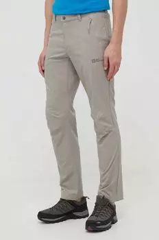 Уличные брюки Active Track Jack Wolfskin, зеленый