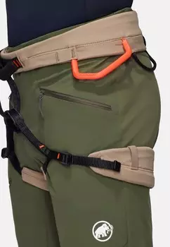 Уличные брюки COURMAYEUR Mammut, зеленый