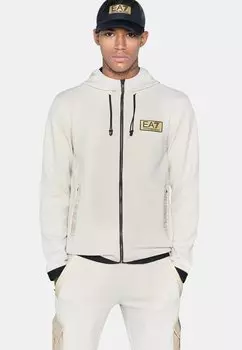 Уличные брюки Gold Label EA7 Emporio Armani, бежевые