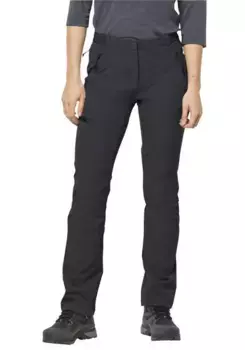 Уличные брюки Jack Wolfskin "GEIGELSTEIN PANTS W", очень дышащие, черный