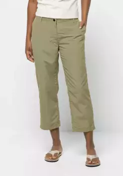 Уличные брюки Jack Wolfskin "KALAHARI 7/8 PANTS W", цвет Bay-Leaf