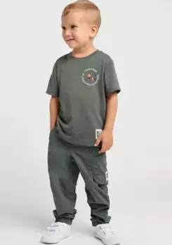 Уличные брюки Jack Wolfskin "SMILEYWORLD PANTS K", зеленый