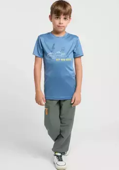 Уличные брюки Jack Wolfskin "TURBULENCE PANTS K", зеленый