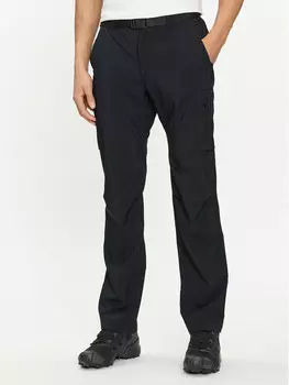 Уличные брюки прямого кроя Columbia, черный