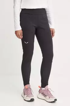 Уличные брюки Puez Warm Durastretch Cargo Salewa, черный