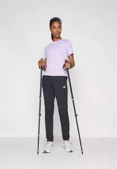 Уличные брюки QUEST PANT SLIM The North Face, черный