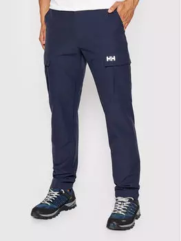 Уличные брюки regular fit Helly Hansen, синий