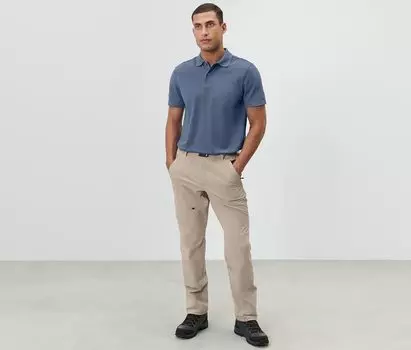 Уличные брюки Tchibo, светло-бежевый