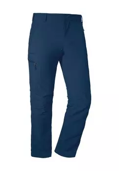 Уличные брюки Trek & Hike, карман на штанинах, петли для ремня, мужские Schoffel, цвет Dress Blues