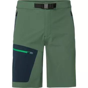 Уличные брюки Vaude BADILE, цвет Olive/Neon Green