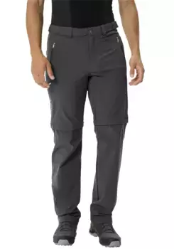 Уличные брюки VAUDE "MEN'S FARLEY STRETCH T-ZIP PANTS III" (3 шт.), черный