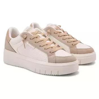 Уличные гибкие кроссовки с глянцевой подошвой Skechers, белый