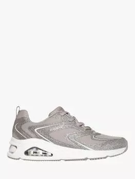 Уличные кроссовки tres-air uno glit-воздушные кроссовки Skechers, серо-коричневый