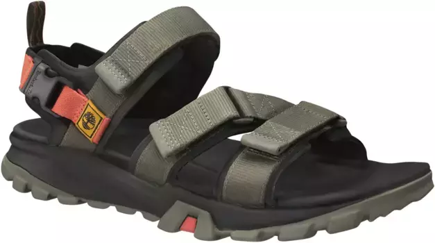 Уличные сандалии Timberland "Garrison Trail Web Sandal", с застежкой-липучкой, зеленый