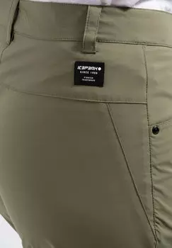 Уличные шорты Capri Attica Icepeak, листовой зеленый