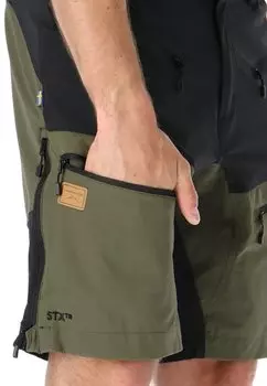 Уличные шорты Lofoten Hiking Swedemount, чёрная олива