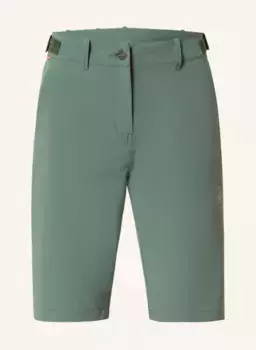 Уличные шорты runbold с защитой от ультрафиолета 50+ Mammut, зеленый