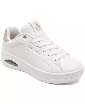 Уличные женские кроссовки Uno Court — повседневные кроссовки Courted Air от Finish Line Skechers, белый