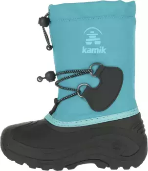 Уличные зимние ботинки Kamik "SOUTHPOLE 4", водонепроницаемые, бирюзовый