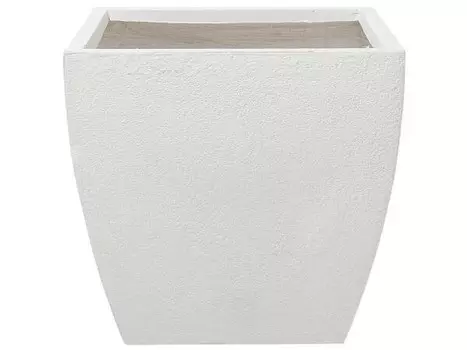Уличный цветочный горшок Beliani ORICOS, белый