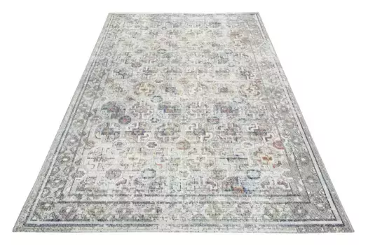 Уличный коврик Wecon home "Geneva", прямоугольный, устойчивый к атмосферным воздействиям и цвету, в старинном дизайне, для балкона, кухни, гостиной 150х150 см, цвет bunt