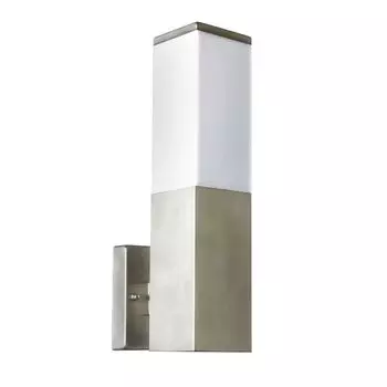 Уличный светильник 446AWU из нержавеющей стали, IP44, элегантный и устойчивый к атмосферным воздействиям. Maxkomfort GmbH, серебро