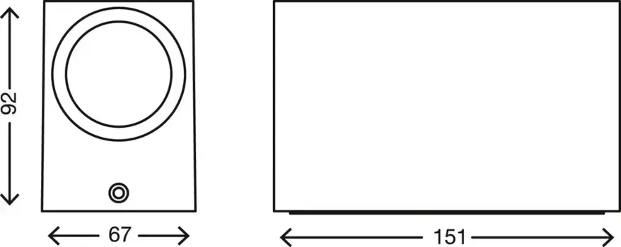 Уличный светильник TELEFUNKEN, белый