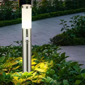 Уличный торшер Etc-shop, серебряный