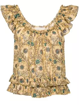 Ulla Johnson блузка Dayly, желтый