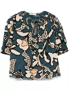 Ulla Johnson блузка Marcella, синий