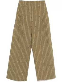 Ulla Johnson брюки Carine, зеленый