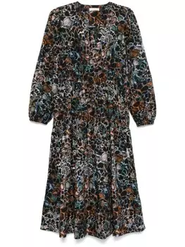 Ulla Johnson платье миди Aurelie, черный